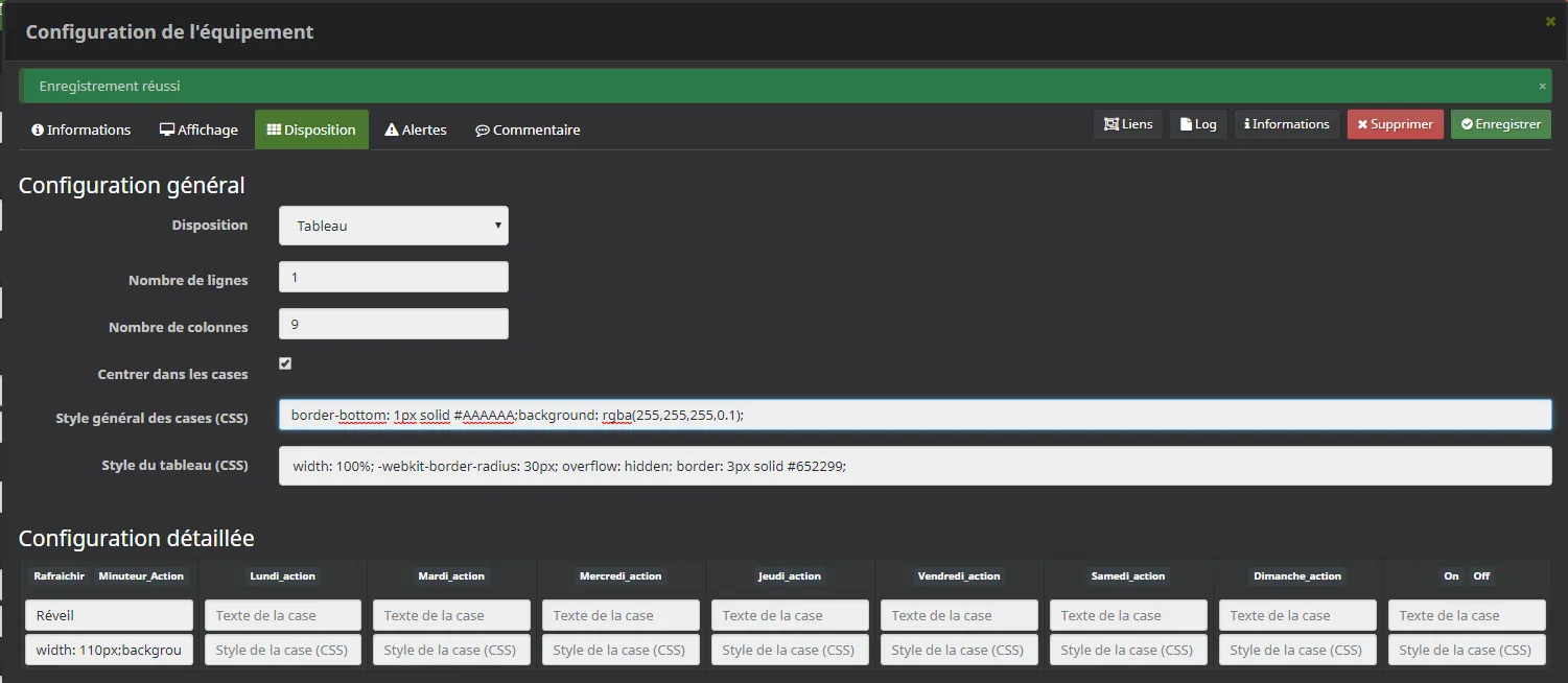 Planification d’événements dans Jeedom [virtuel et widget]