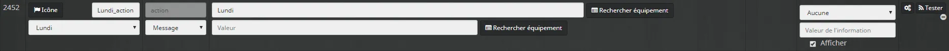 Planification d’événements dans Jeedom [virtuel et widget]
