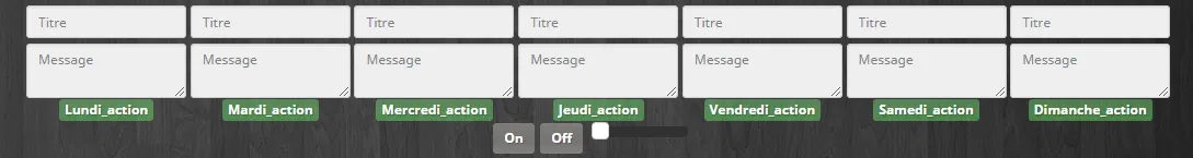 Planification d’événements dans Jeedom [virtuel et widget]
