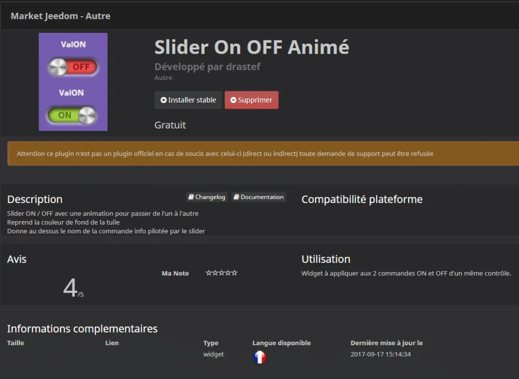 Planification d’événements dans Jeedom [virtuel et widget]