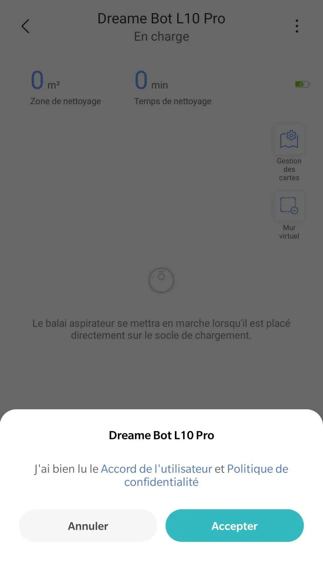 Validez les CGV