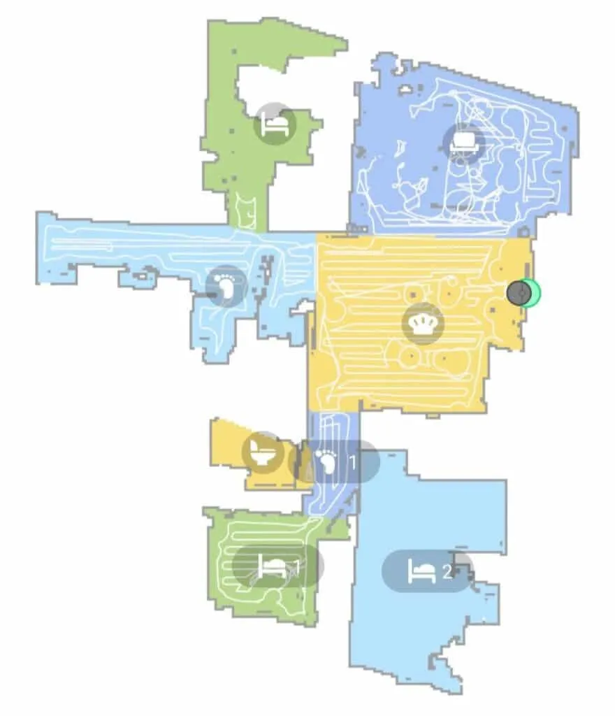 Cartographie du Robot Dreame Bot L10 Pro