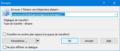 Copier les images