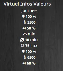 Jeedom Réglage automatique