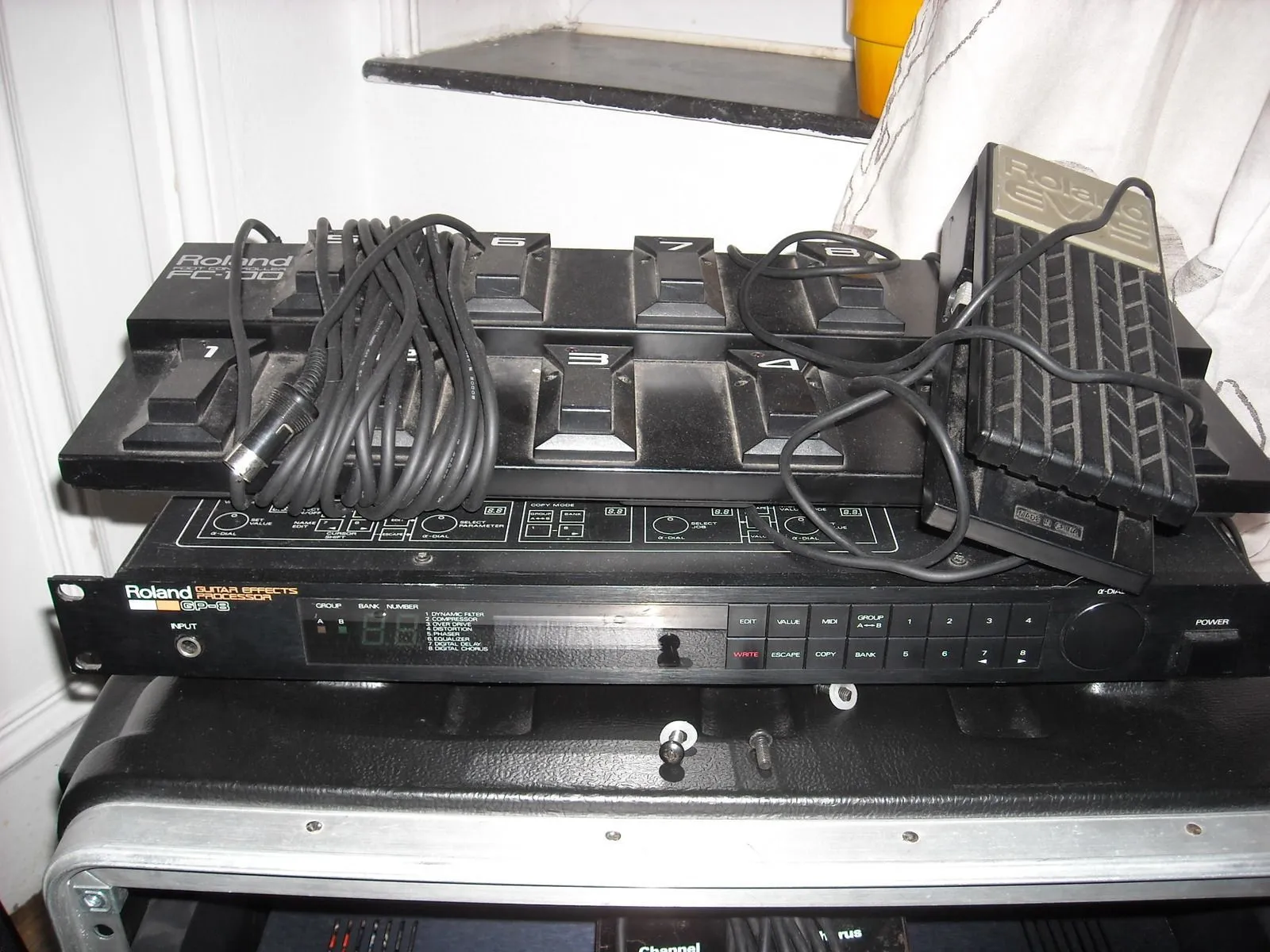 Roland GP8 + FC100 + EV5